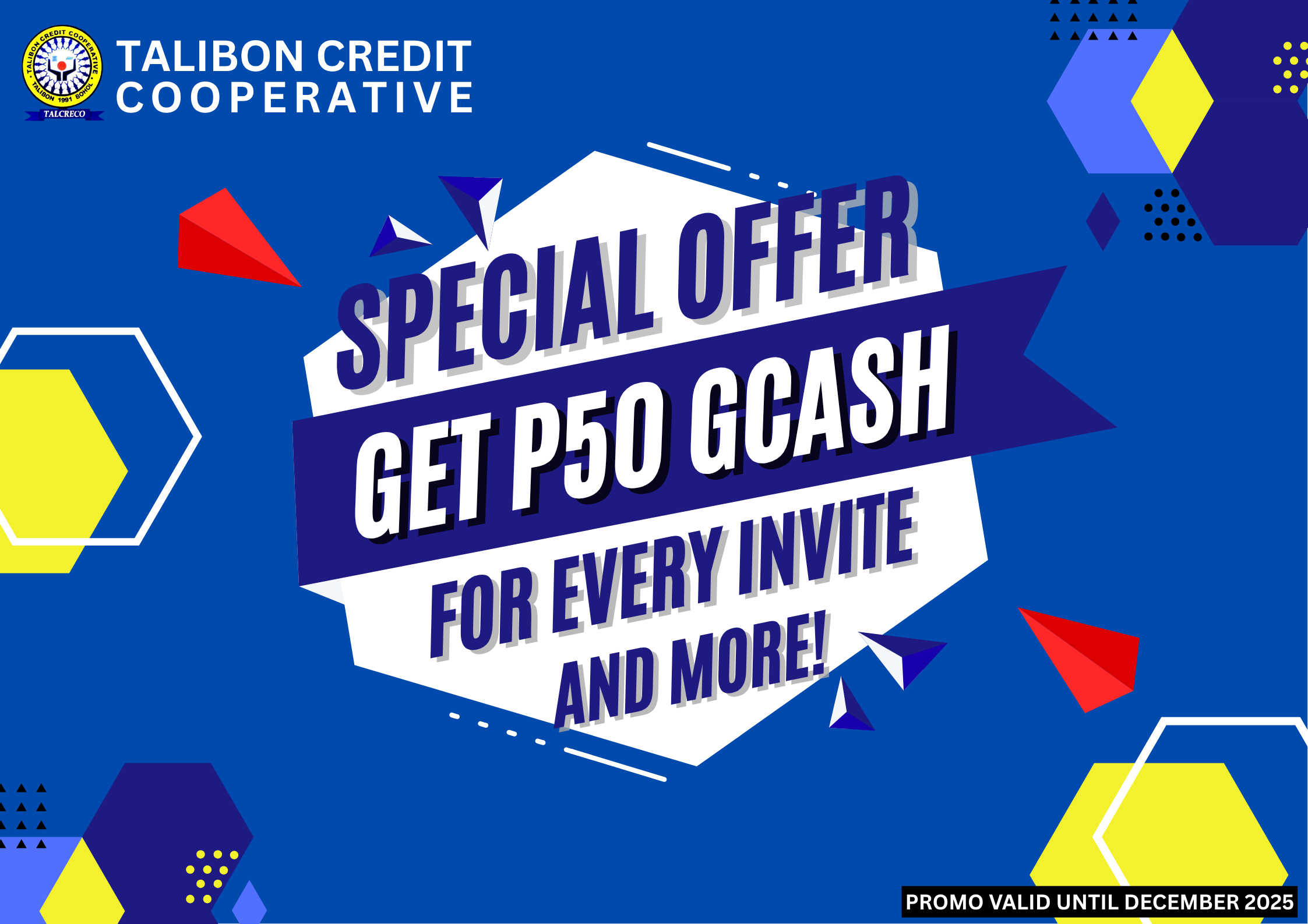 📢 TALCRECO HAS A SPECIAL OFFER FOR YOU! 🎉